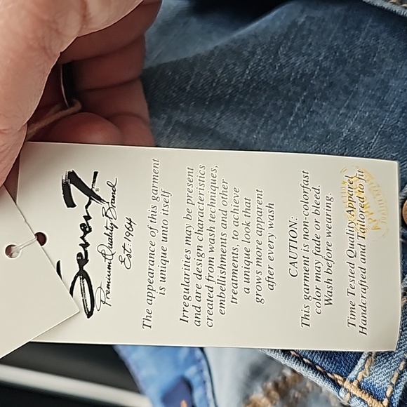 Seven 7 High Rise Skinny Jeans Size 6 Venus Blue 4-way stretch NWT MSRP $64 - Picture 4 of 15